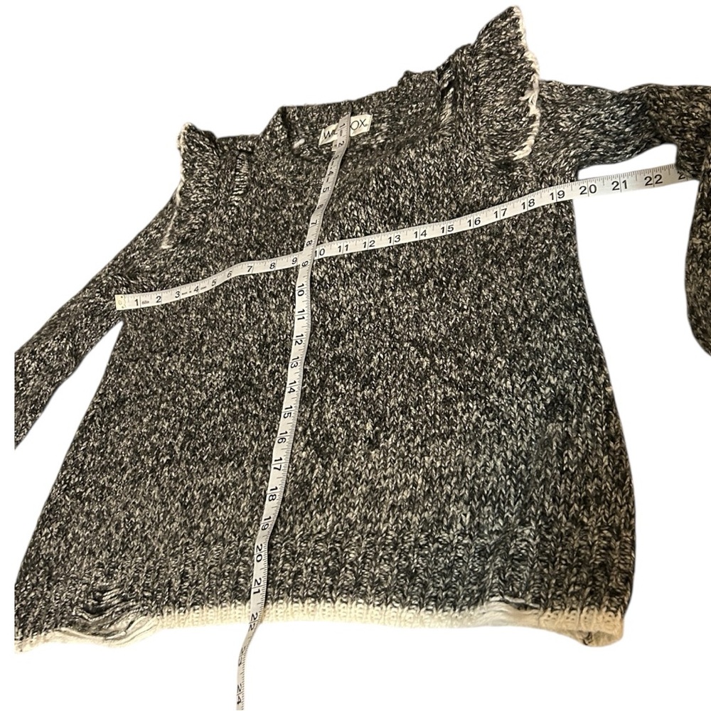 Wildfox Distressed Ruffled Sweater - Picture 6 of 8